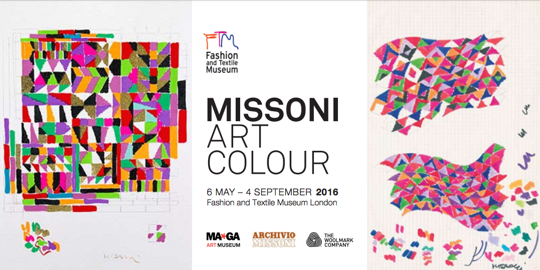 MISSONI, ART, COLOUR - Fashion and textile Museum, London