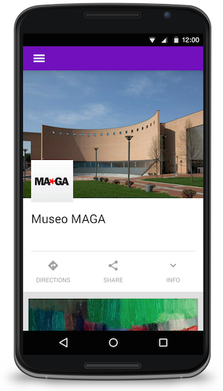 MA*GA e Google Cultural Institute: APP PER SMARTPHONE E TABLET ANDROID