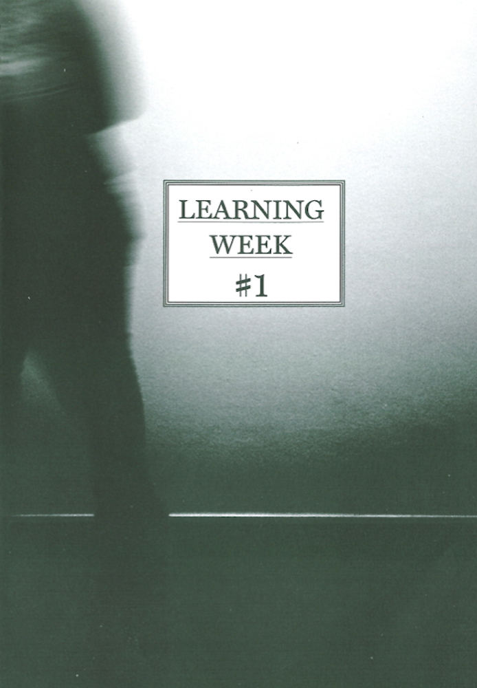 Learning Week #1