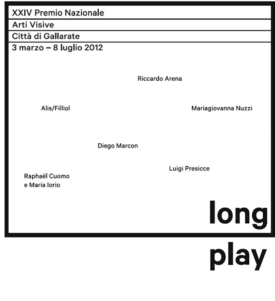 XIV Premio Gallarate - Long Play - Incontri con gli artisti