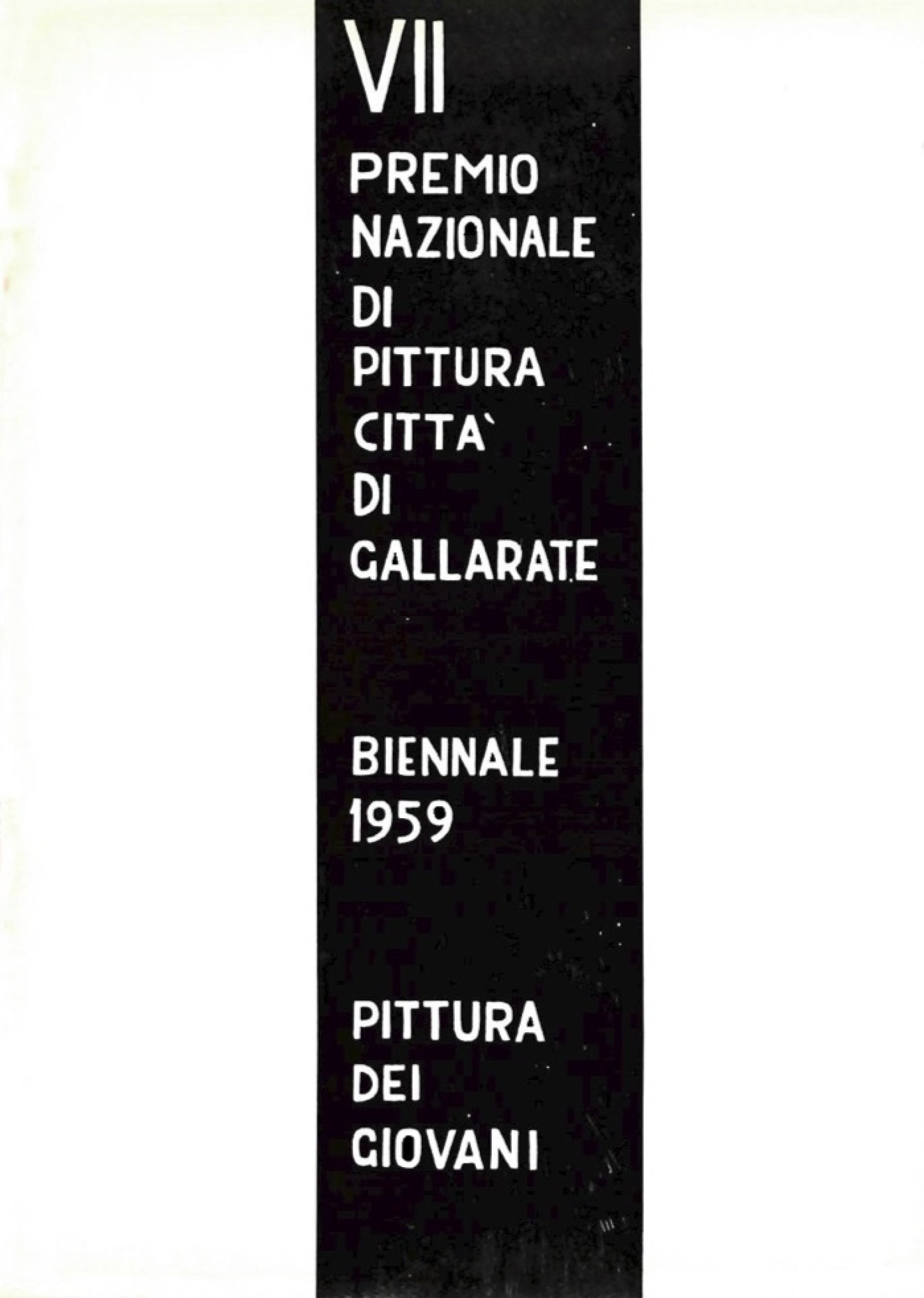 Premio Nazionale di Pittura Città di Gallarate - Pittura dei Giovani